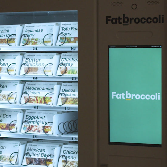 Introducing Fatbroccoli Vending Machine, the intelligent food vending machine that dispenses nutritious and wholesome meals. Equipped with cutting-edge technology, It is crafted to provide a simple and convenient means of accessing nourishing food options. Embrace a healthier lifestyle whether you're at the office, in the gym, or on-the-go in any situation.