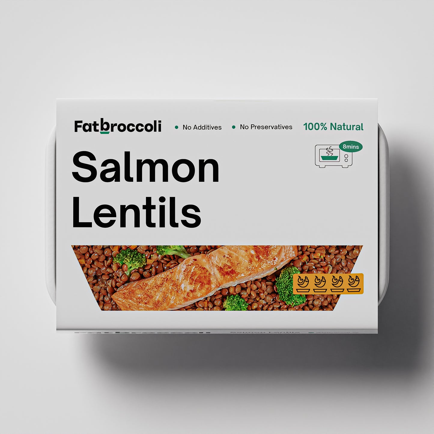 Salmon Lentils